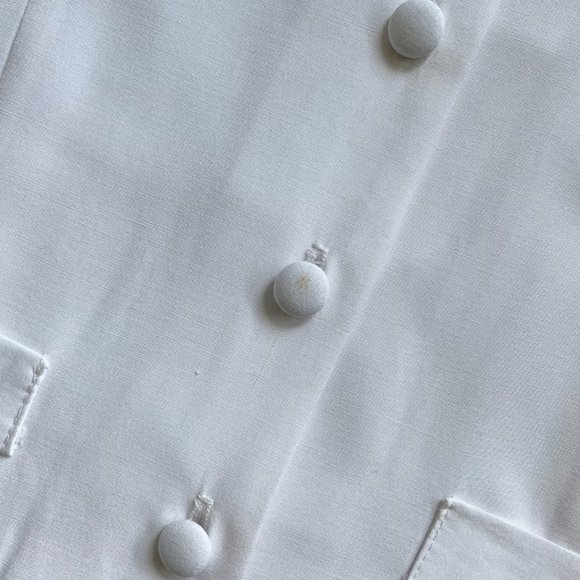 COPY - Vintage White Embroidered Collar Blouse - Picture 5 of 8